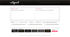 Desktop Screenshot of csstypeset.com