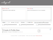 Tablet Screenshot of csstypeset.com